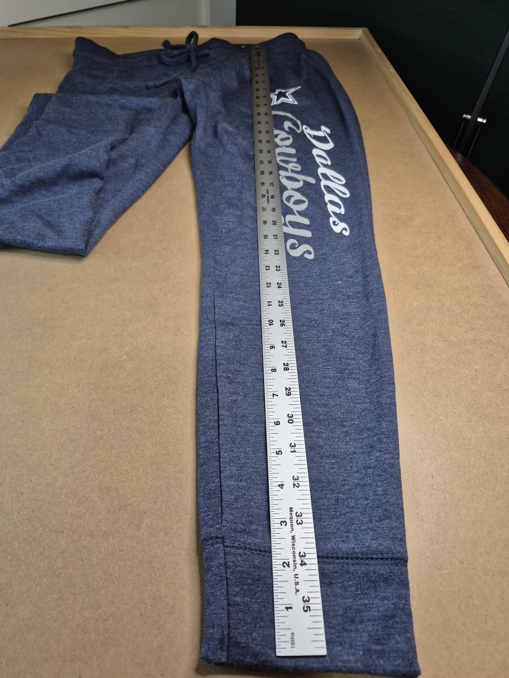 NFL Dallas Cowboys Women's Blue Jogger Sweatpants - Picture 5 of 9